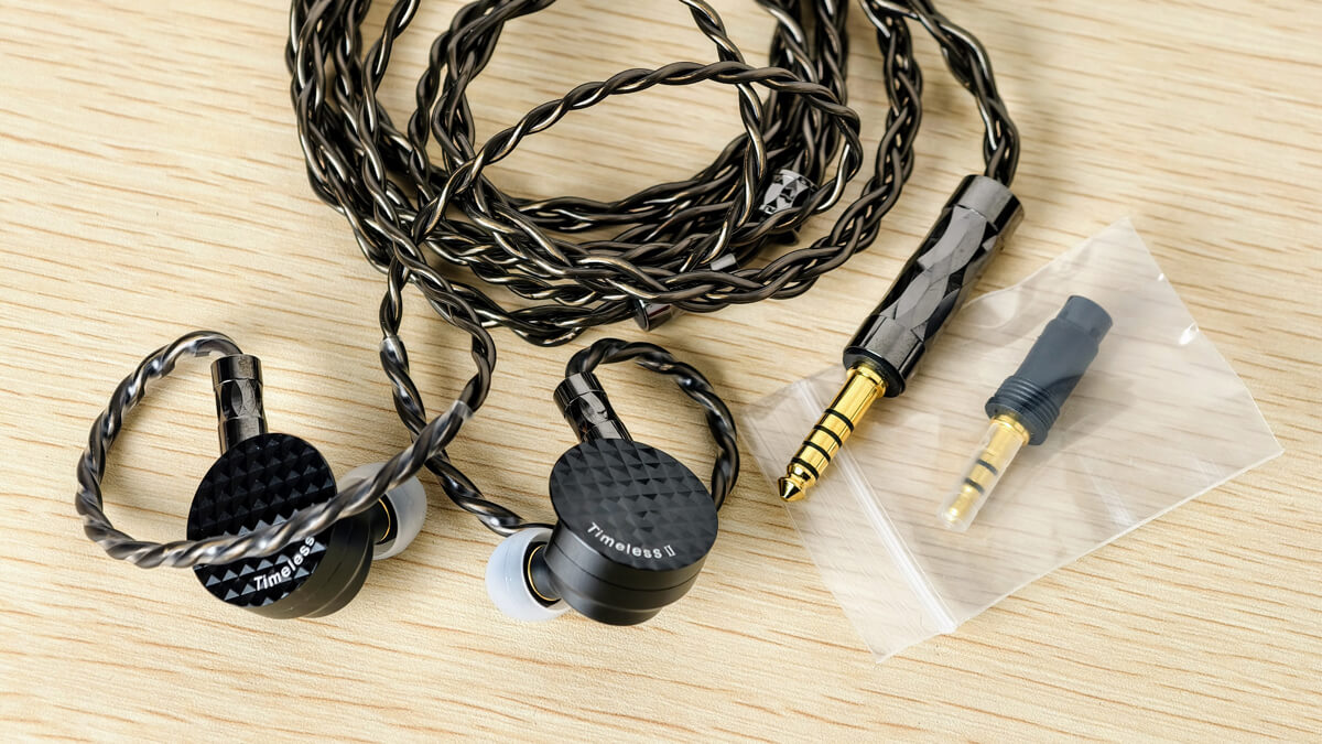 7HZ Timeless IIレビュー - 14.5mm平面駆動振動板搭載のイヤホン