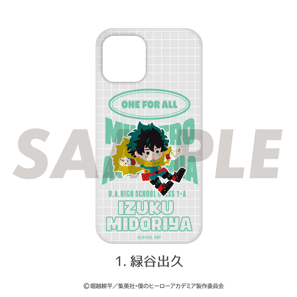 TVアニメ『僕のヒーローアカデミア』 グッズ 全機種対応 ハードケース