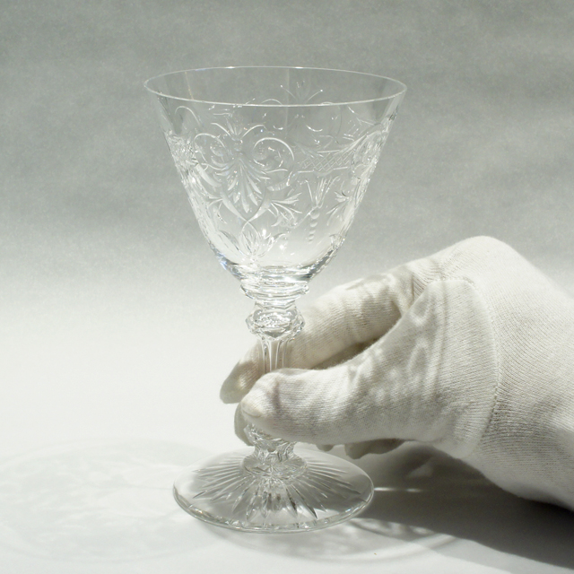 オールドバカラ「マレンヌ MARENNES 赤ワイングラス」《アンティック