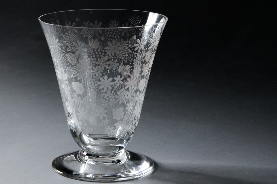 オールドバカラ「エリザベート ELISABETH グラス 高さ8.5㎝（容量約