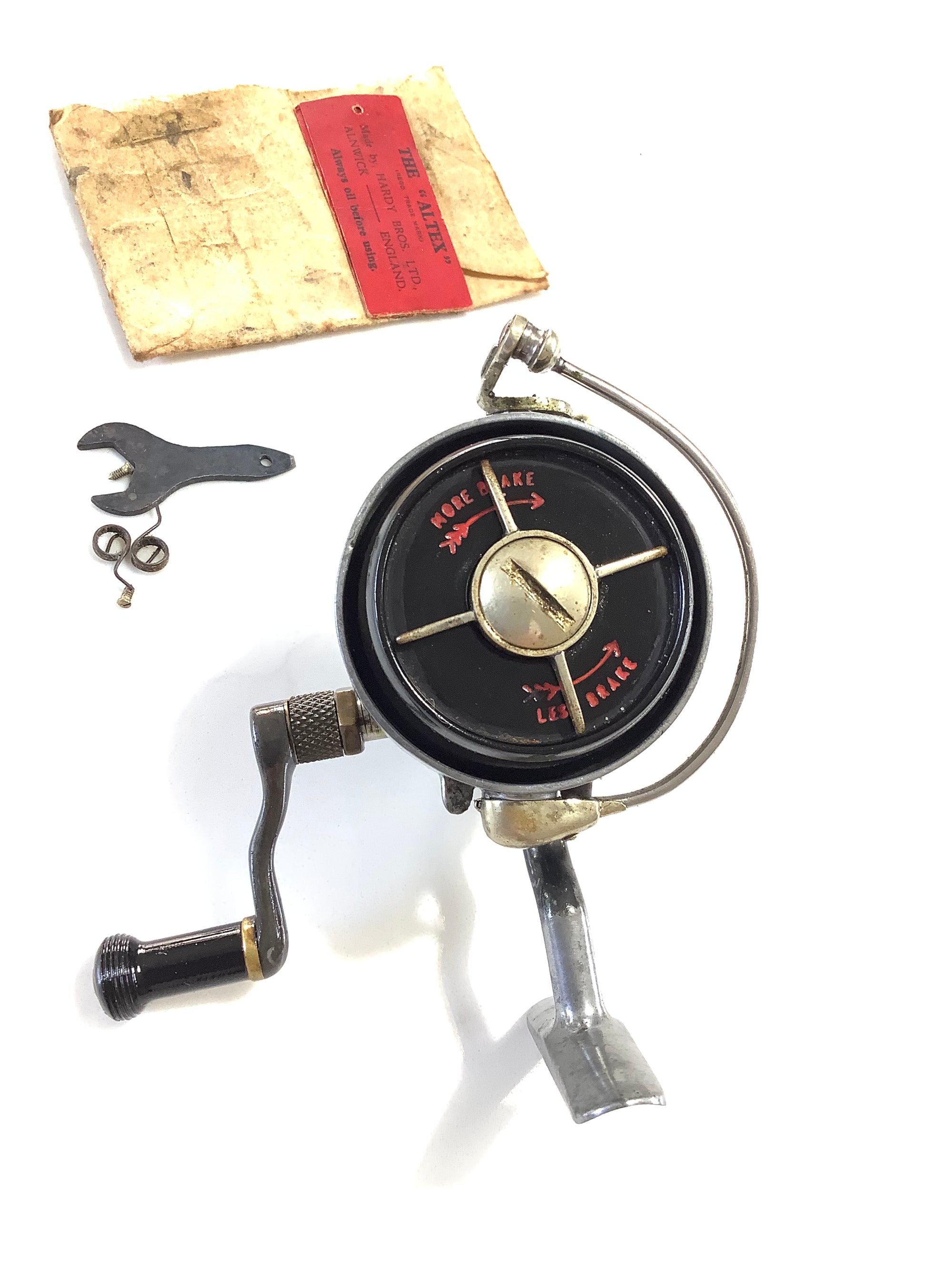 Antique Hardy Bros No.1 MKII ALTEX Fixed spool Reel – Antique