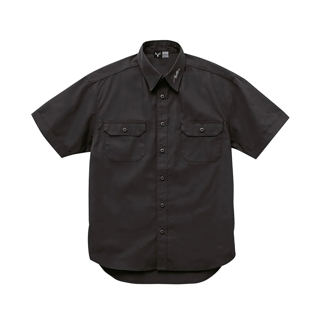 刺繍するアントラーズワークシャツ（ロゴ）【予約】 – 鹿島