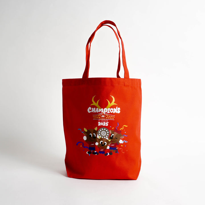 25J1リーグ優勝記念トートバッグ（マスコット）全2色【予約】 – 鹿島