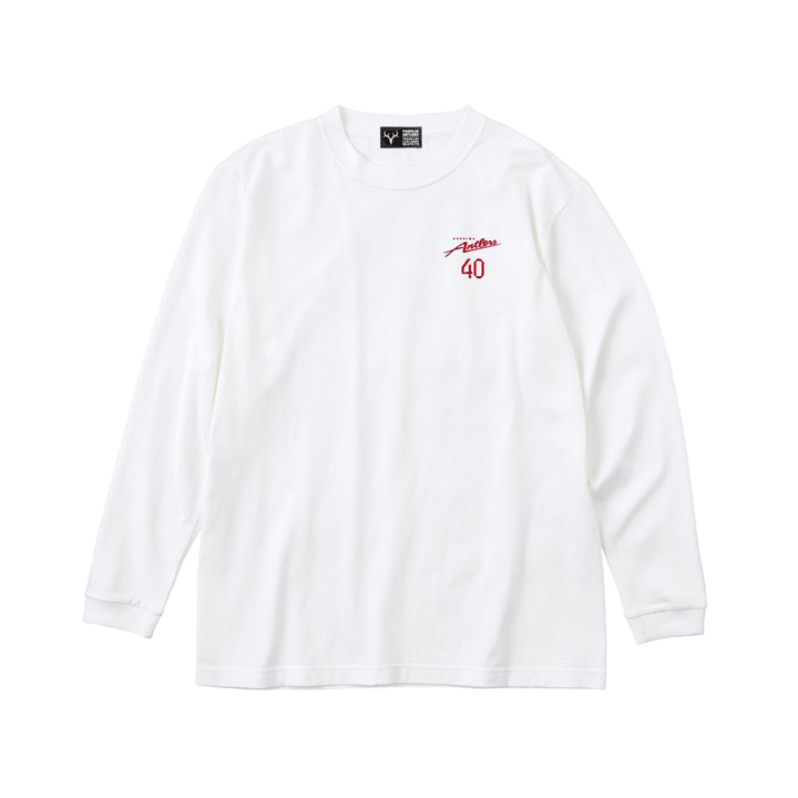 刺繍するアントラーズロングスリーブTシャツ（ロゴ・ナンバー）【予約