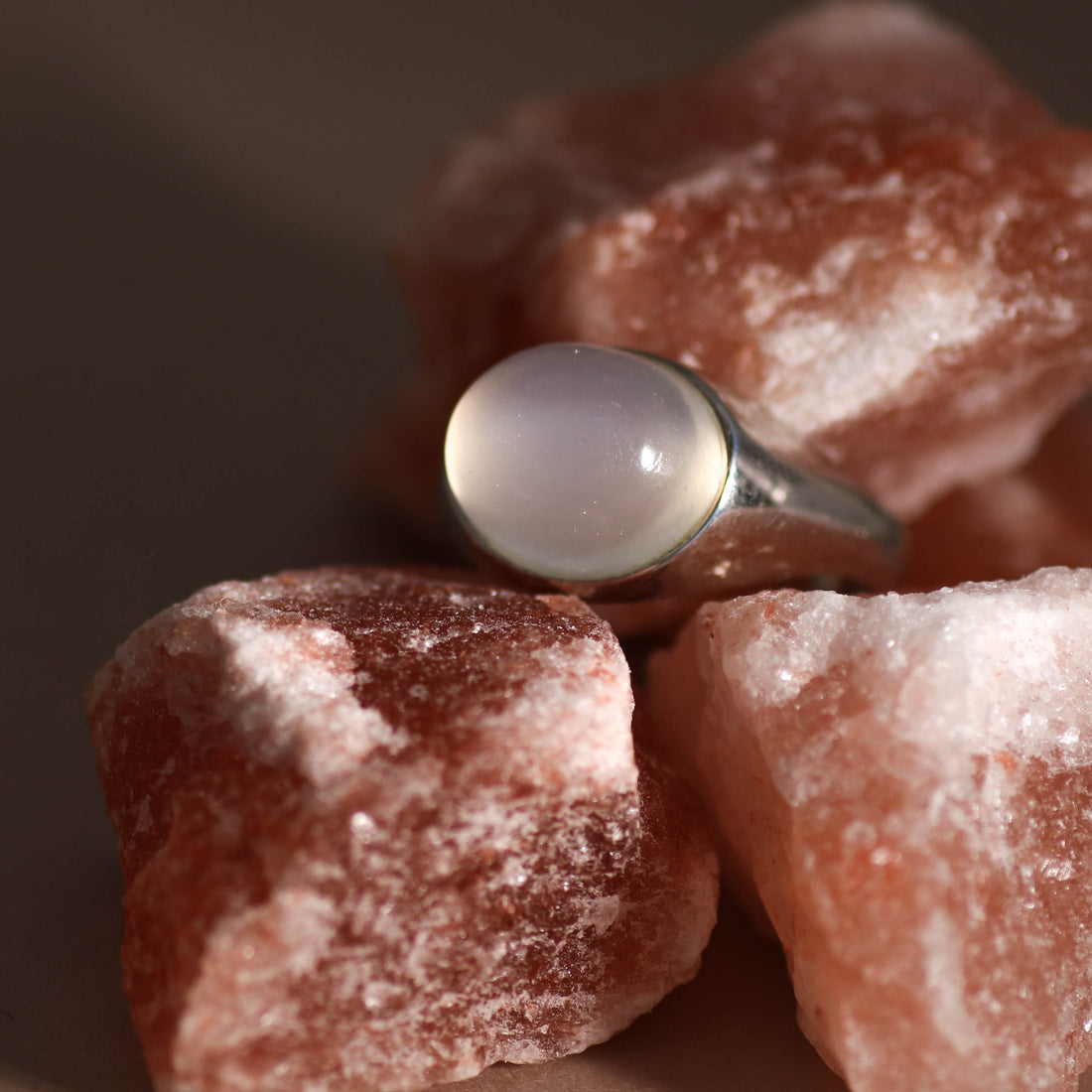 SV925 ホワイトムーンストーン リング – anybelle