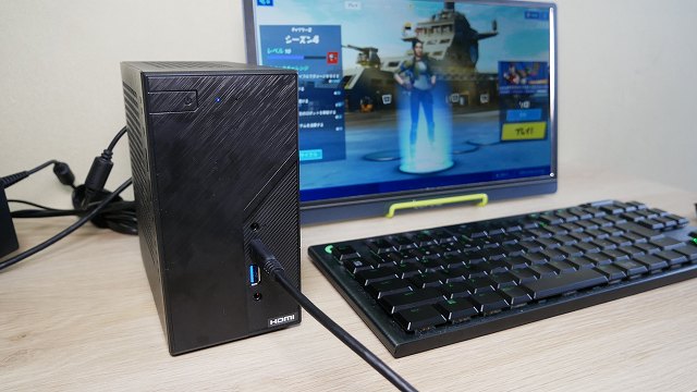 ASRock DeskMini X300をレビュー A300との違いや4350gを使用しての使用