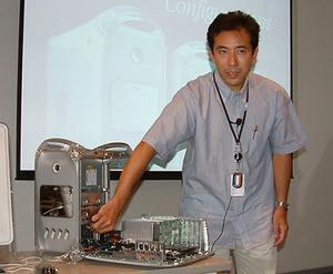 ASCII.jp：アップル、デュアルプロセッサー版『Power Mac G4』の説明会