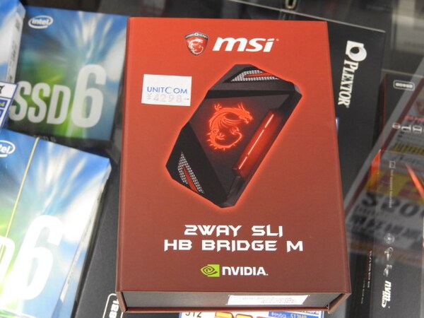 ASCII.jp：Dual-link SLIサポートのSLIブリッジがMSIから登場