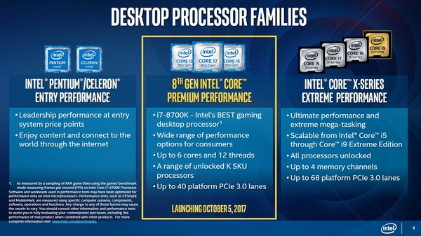 ASCII.jp：Coffee Lake-S発表、第8世代Coreで6コア超強化Core i7とHTが