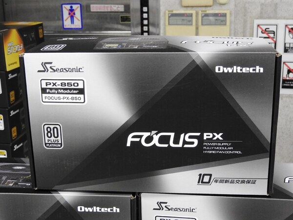 ASCII.jp：奥行140mmで80PLUS PLATINUM認証のSeasonic製電源ユニットが