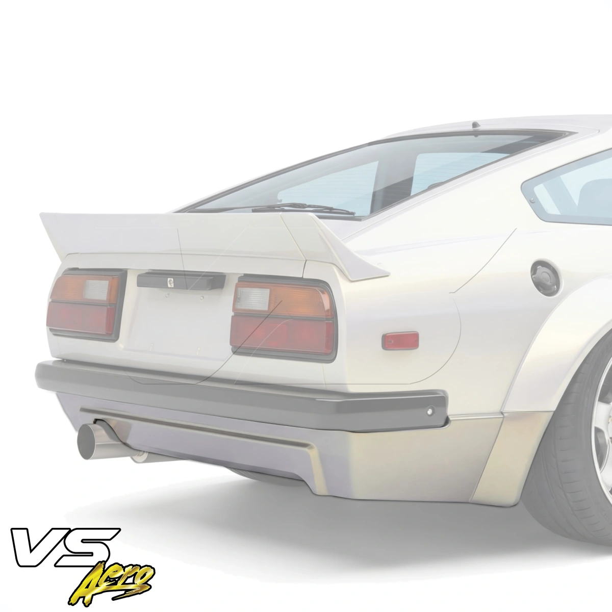 れいんぼー FRP TKYO Wide Body Rear Bumper (lower) > Datsun 280ZX (S130) 79-83