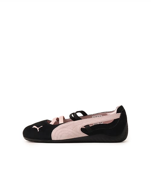 PUMA SPEEDCAT BALLET SD WNS PUMA BLACK-MAUVE MIST（プーマ スピード