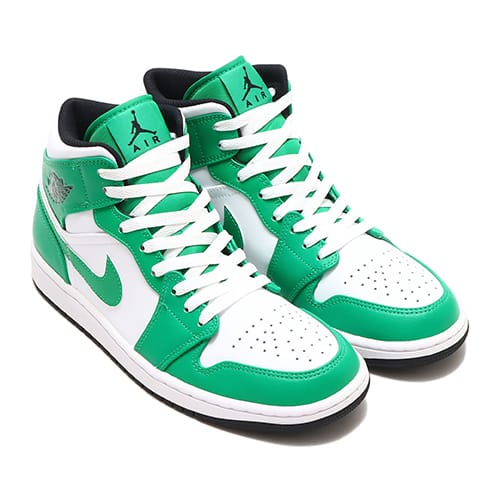JORDAN BRAND AIR JORDAN 1 MID LUCKY GREEN/BLACK-WHITE 23SU-I