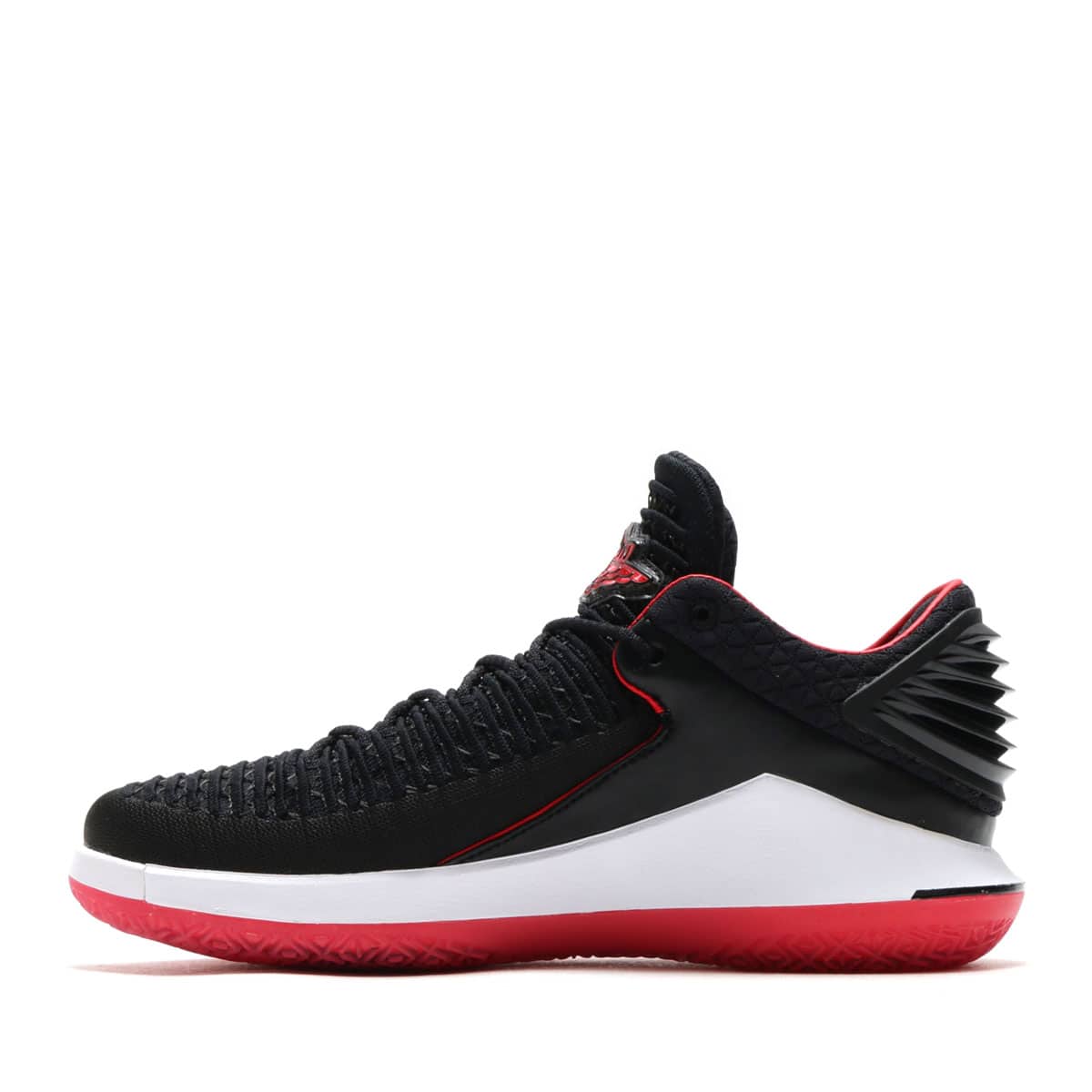 JORDAN BRAND AIR JORDAN XXXII LOW PF BLACK/UNIVERSITY RED-WHITE