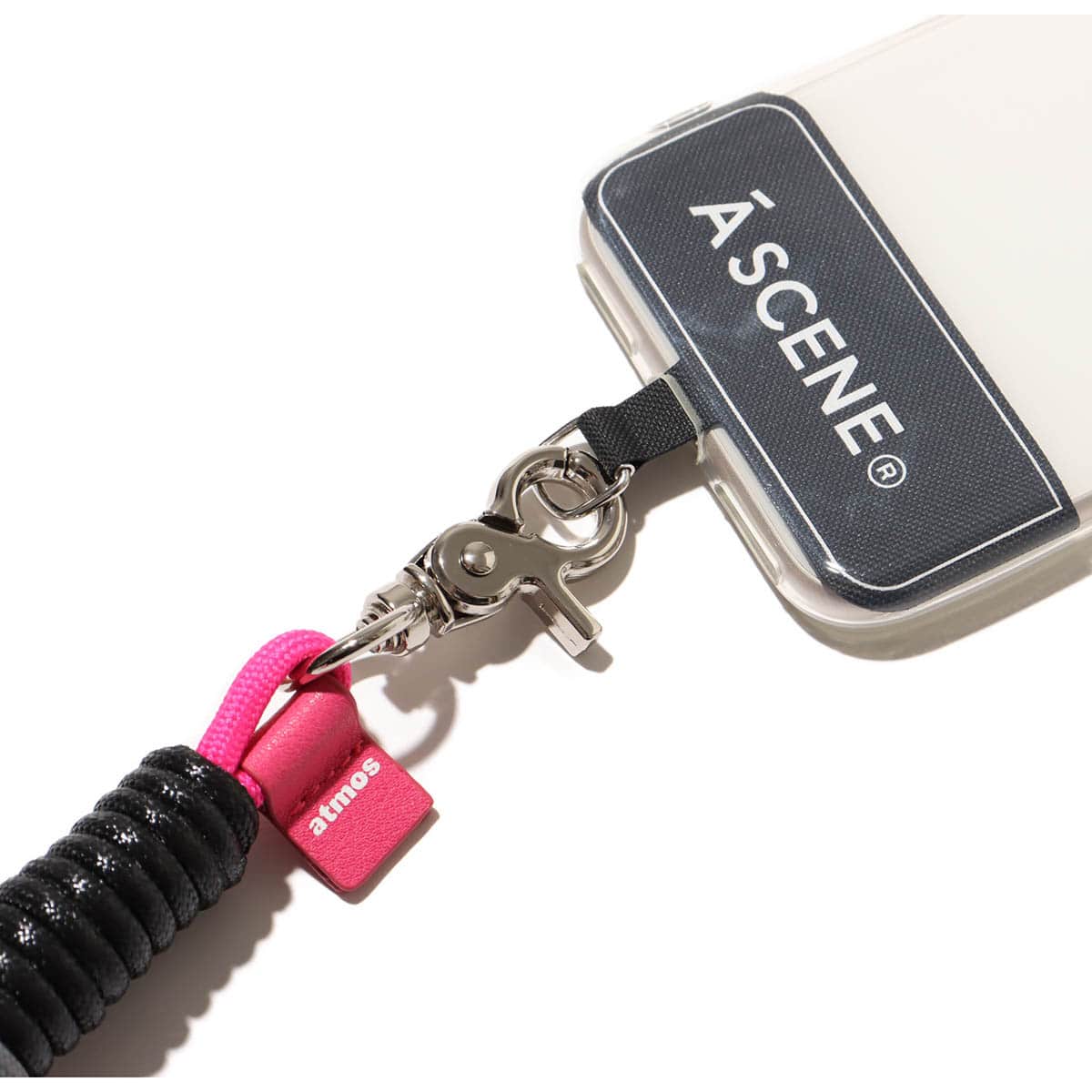 A SCENE atmos pink別注 Design paracord strap Pink （エーシーン