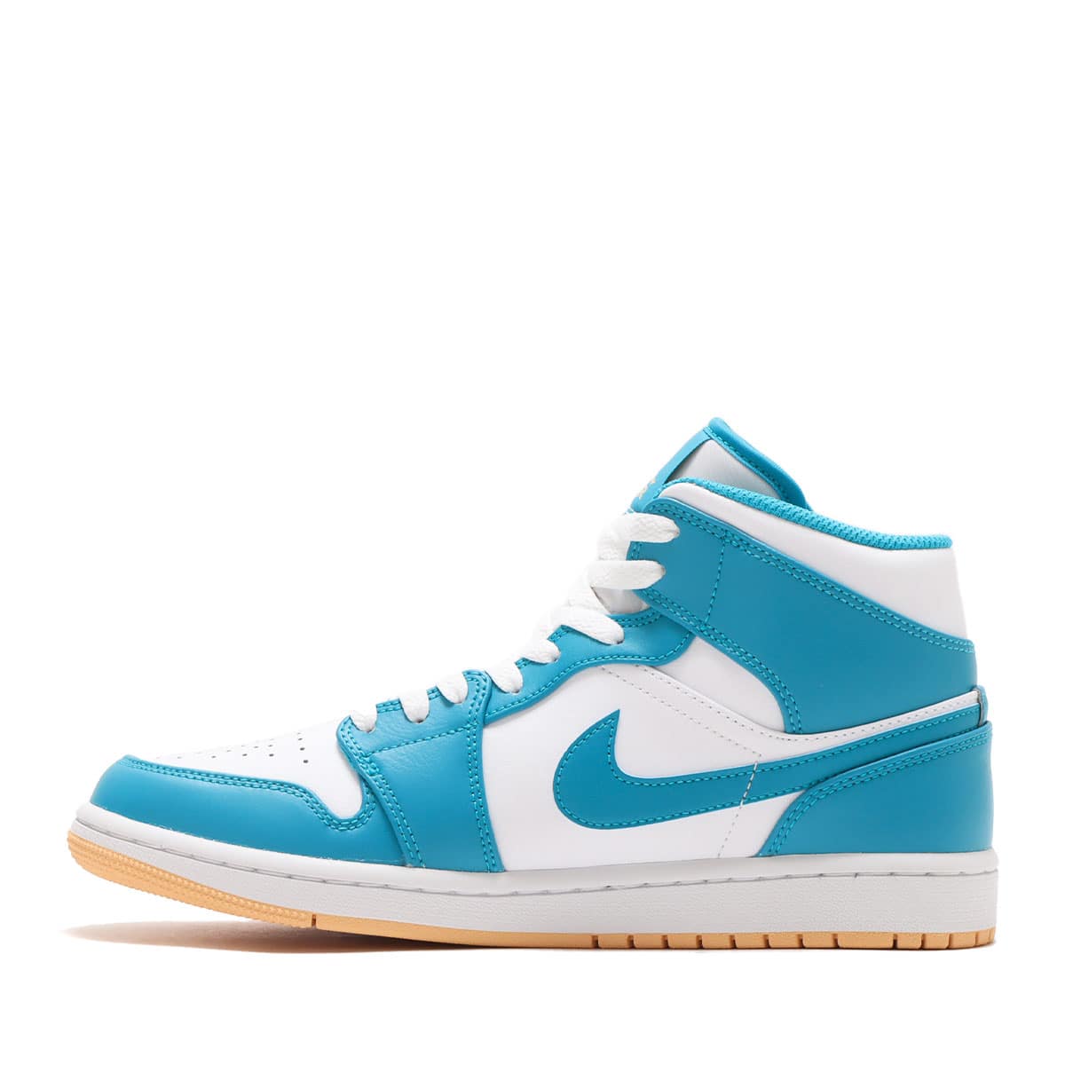 JORDAN BRAND AIR JORDAN 1 MID AQUATONE/CELESTIAL GOLD-WHITE 23SU-I