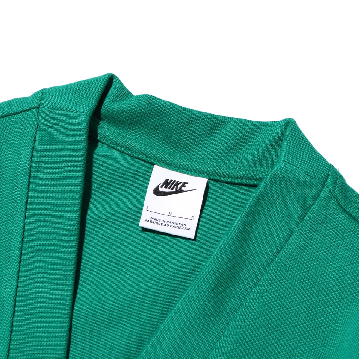 NIKE AS M NK CLUB FAIRWAY CARDIGAN MALACHITE/WHITE（ナイキ クラブ