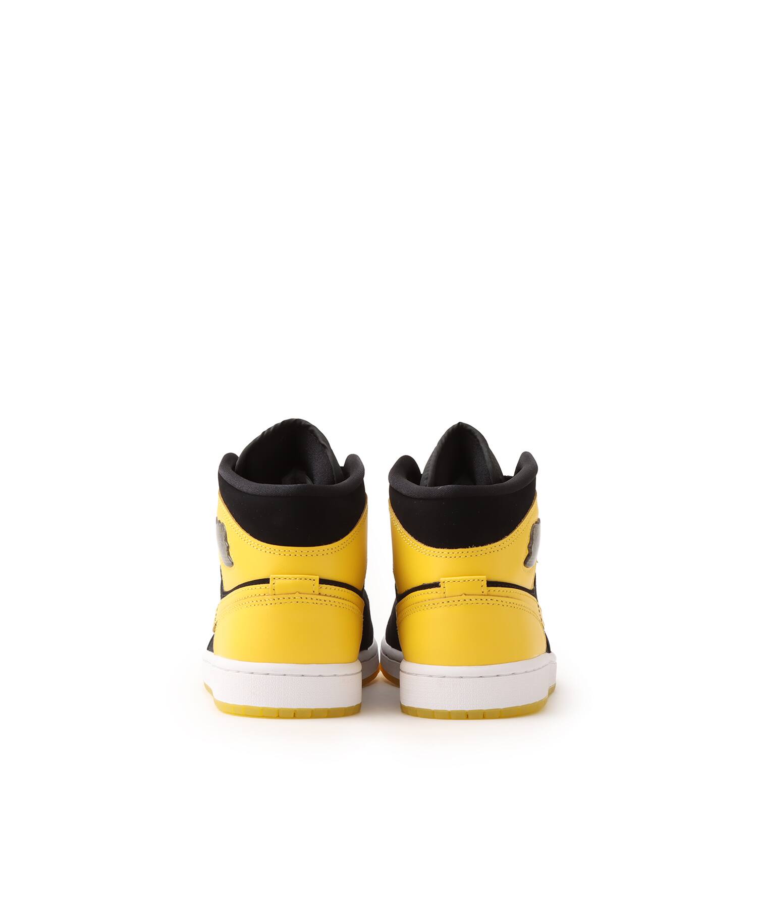 JORDAN BRAND AIR JORDAN 1 MID SE BLACK/VARSITY MAIZE-WHITE