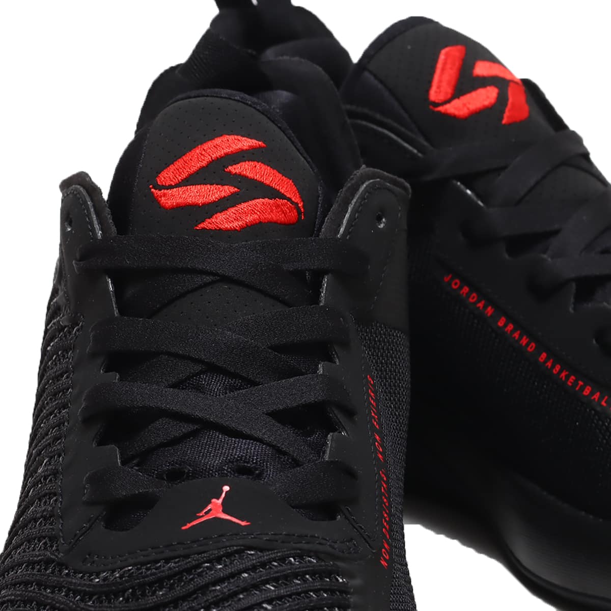 JORDAN BRAND JORDAN LUKA 1 PF BLACK/UNIVERSITY RED-DARK GREY