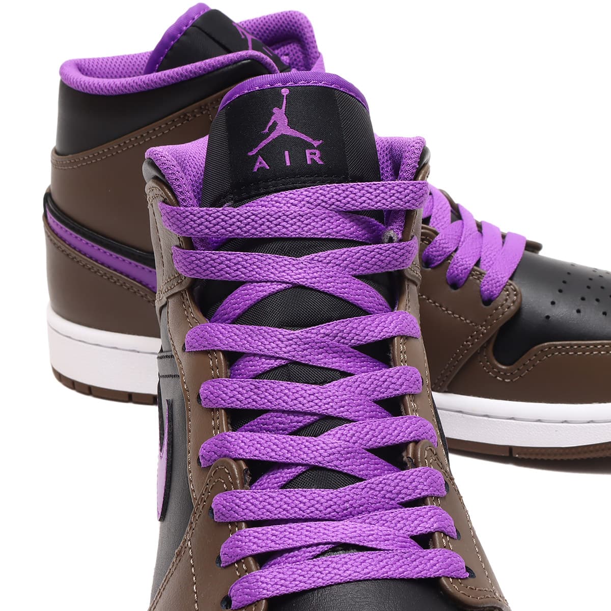 JORDAN BRAND AIR JORDAN 1 MID PALOMINO/WHITE-WILD BERRY 23SP-I