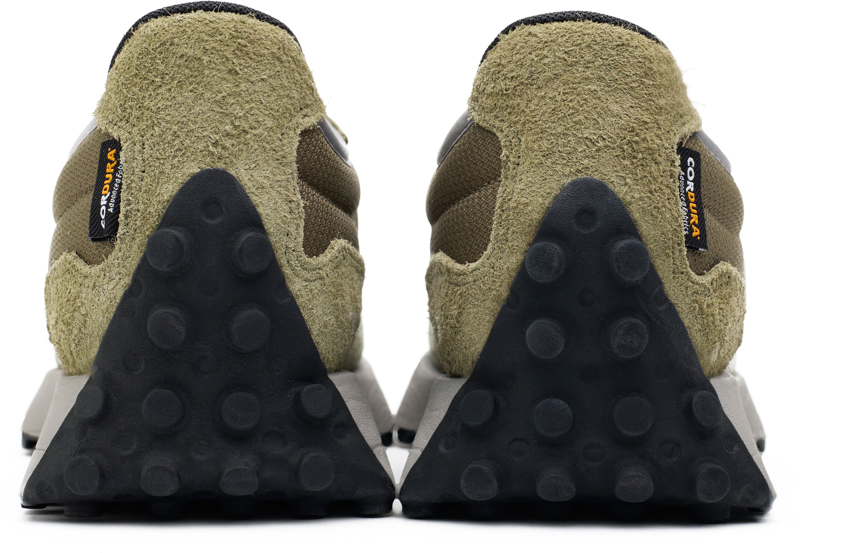 Mens New Balance 327 Sneakers In Olive Green | Soletrader