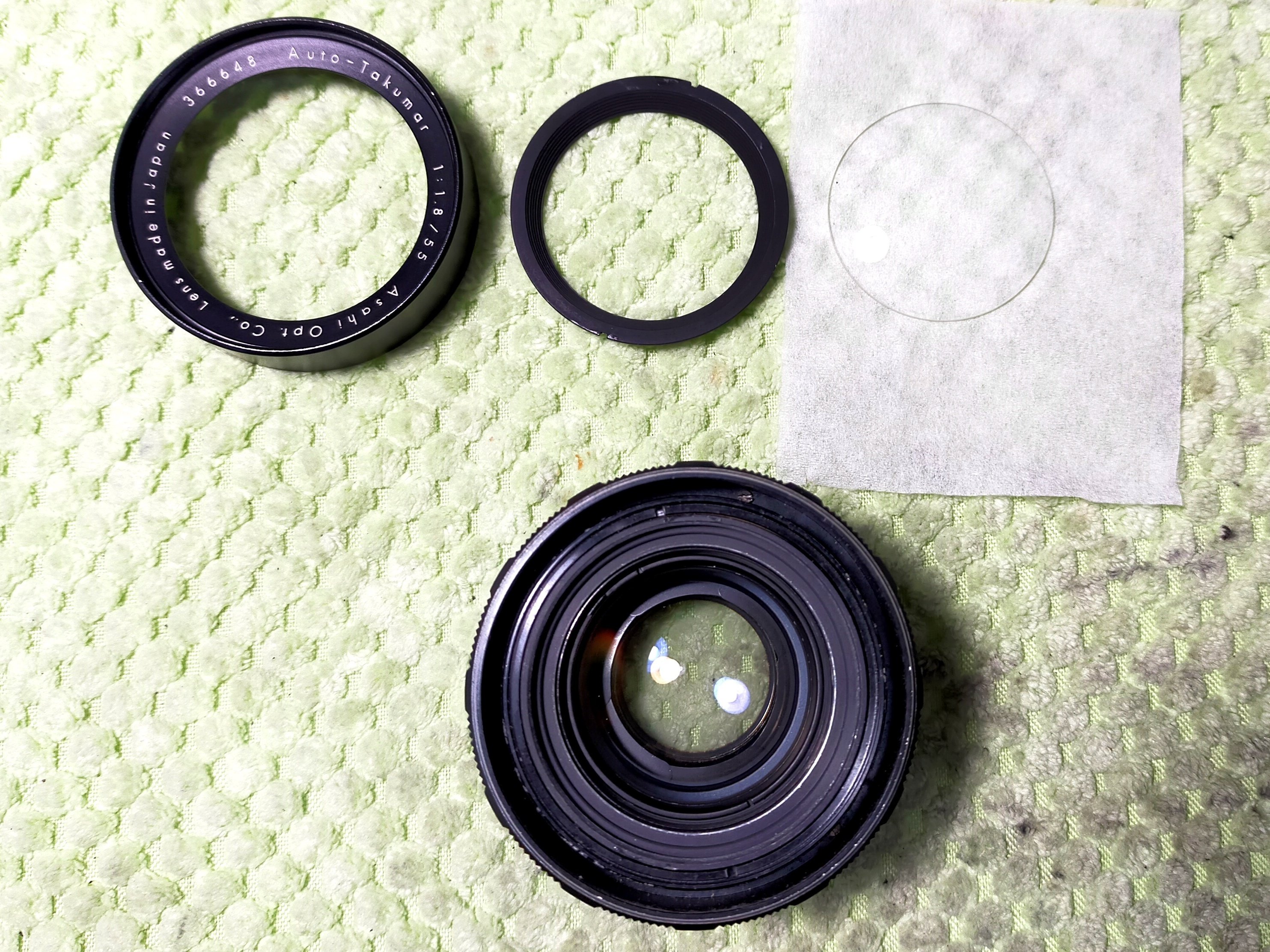 Pentax Auto Takumar 55mm F/1.8 後期型 プリセット絞りなし｜フィルム