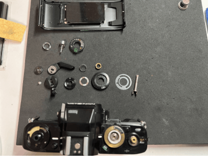 MINOLTA X-700 分解（プリズム清掃まで）｜FWP_office