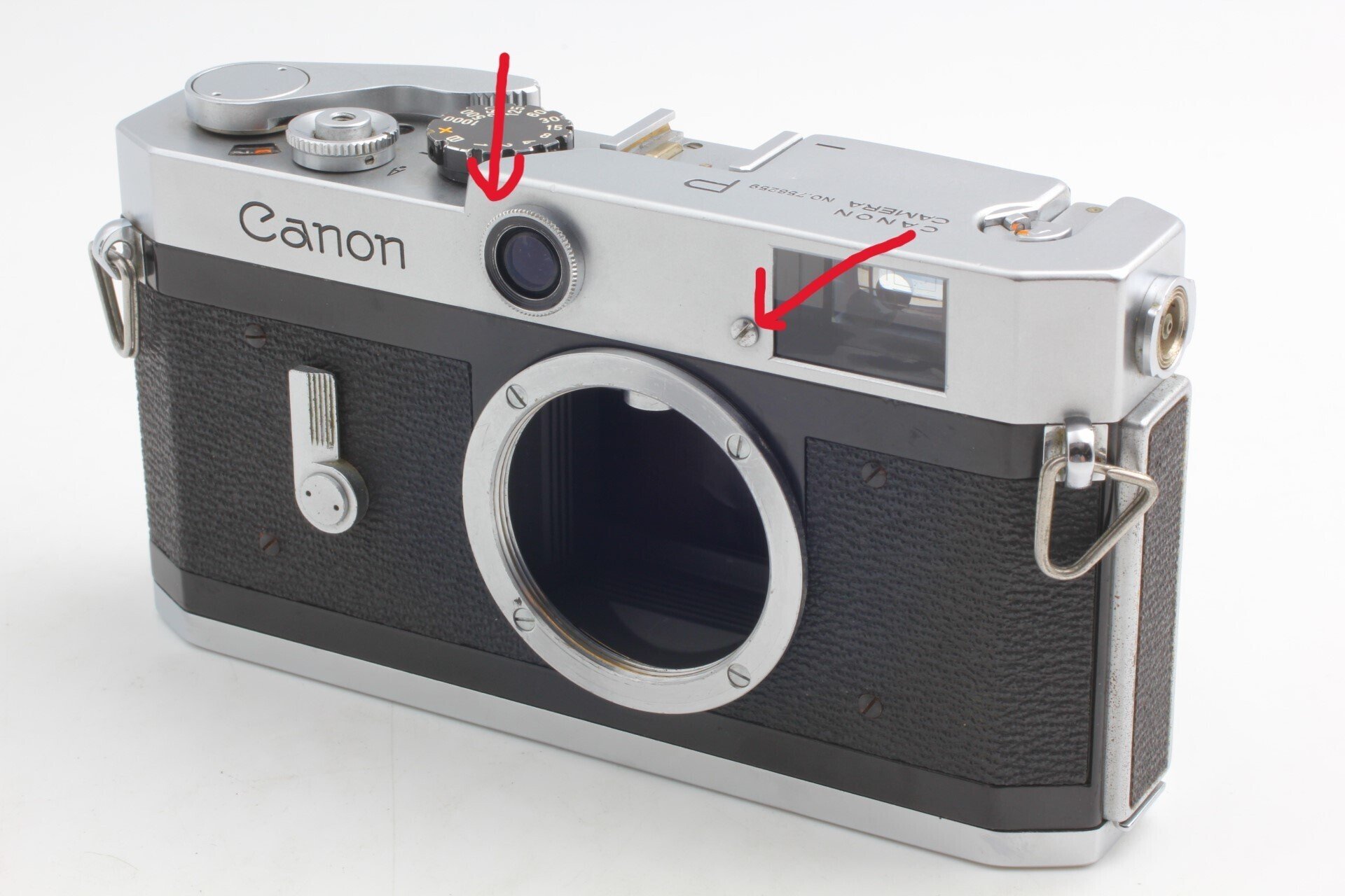 Canon Pの分解｜フィルムカメラ修理のアクアカメラ