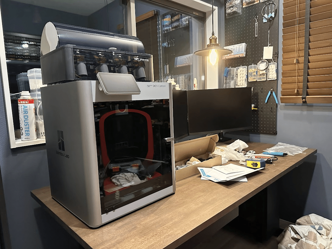 Bambu Lab X1-Carbonを買ってしまった｜ysk