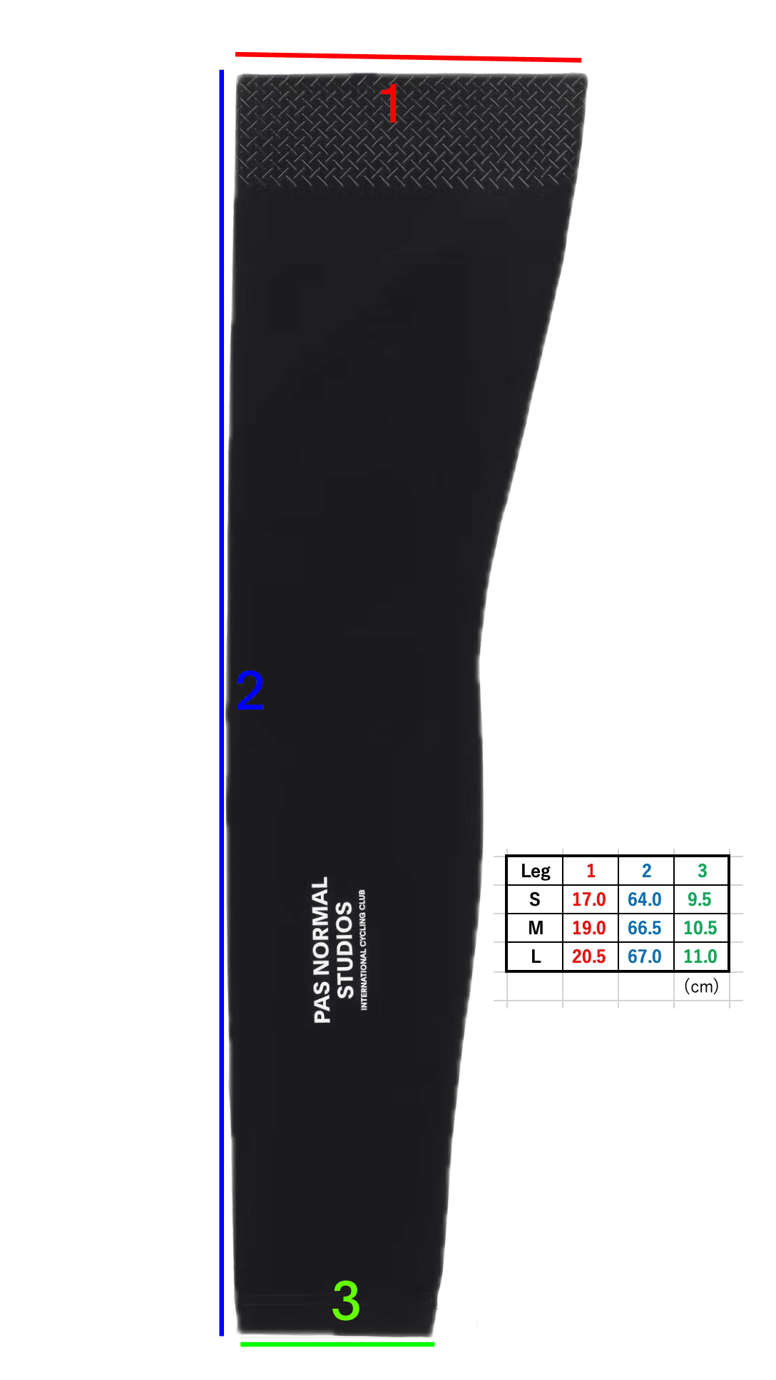PAS NORMAL STUDIOS ウォーマー類サイズ比較／実測｜RAPPORT | MAGNET