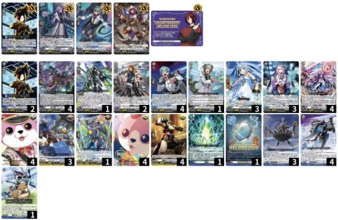 100ヴァン勝負視聴者に使用デッキ紹介してみた #D-PR1020ブラック