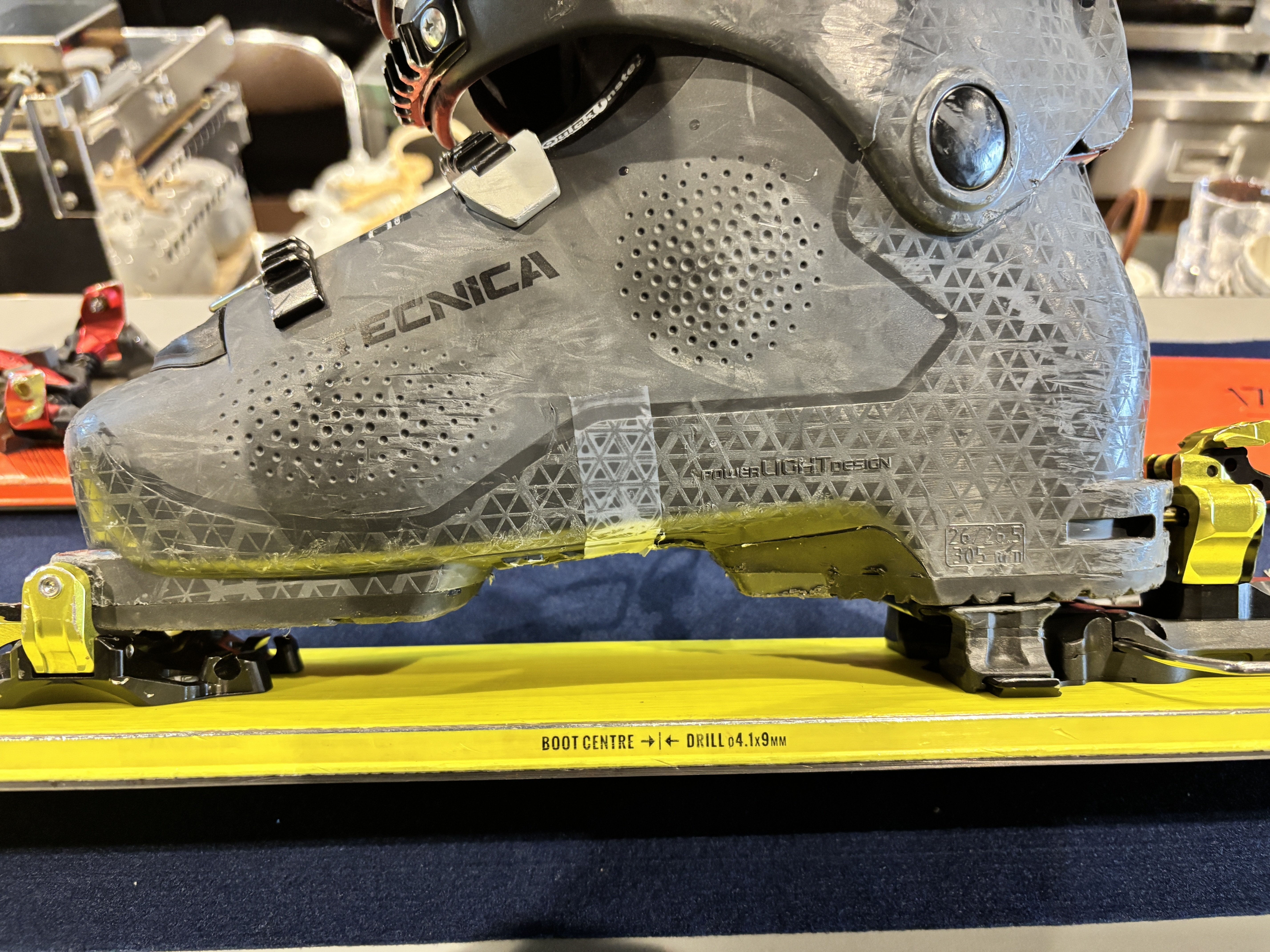 Marker Alpinist 12のヒールアップとFaction Agent 3.0のインビス化