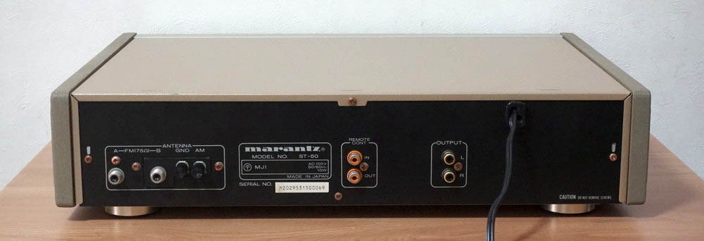 Marantz ST-50 修理調整記録｜BLUESS Laboratory