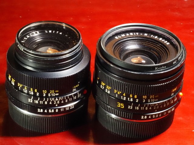 レンズ沼の歩き方」Elmarit-R 35mm/F2.8 (Type I) / (Type III