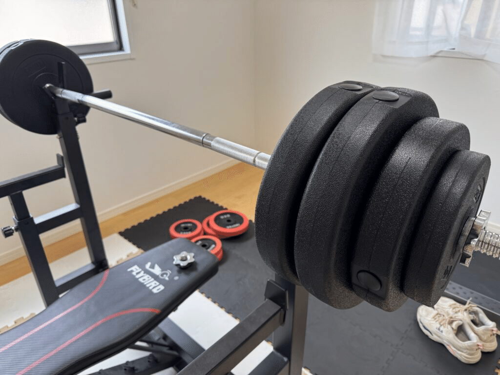 購入レビュー】LESIR折畳式バーベルセットは買いなのか？使用感