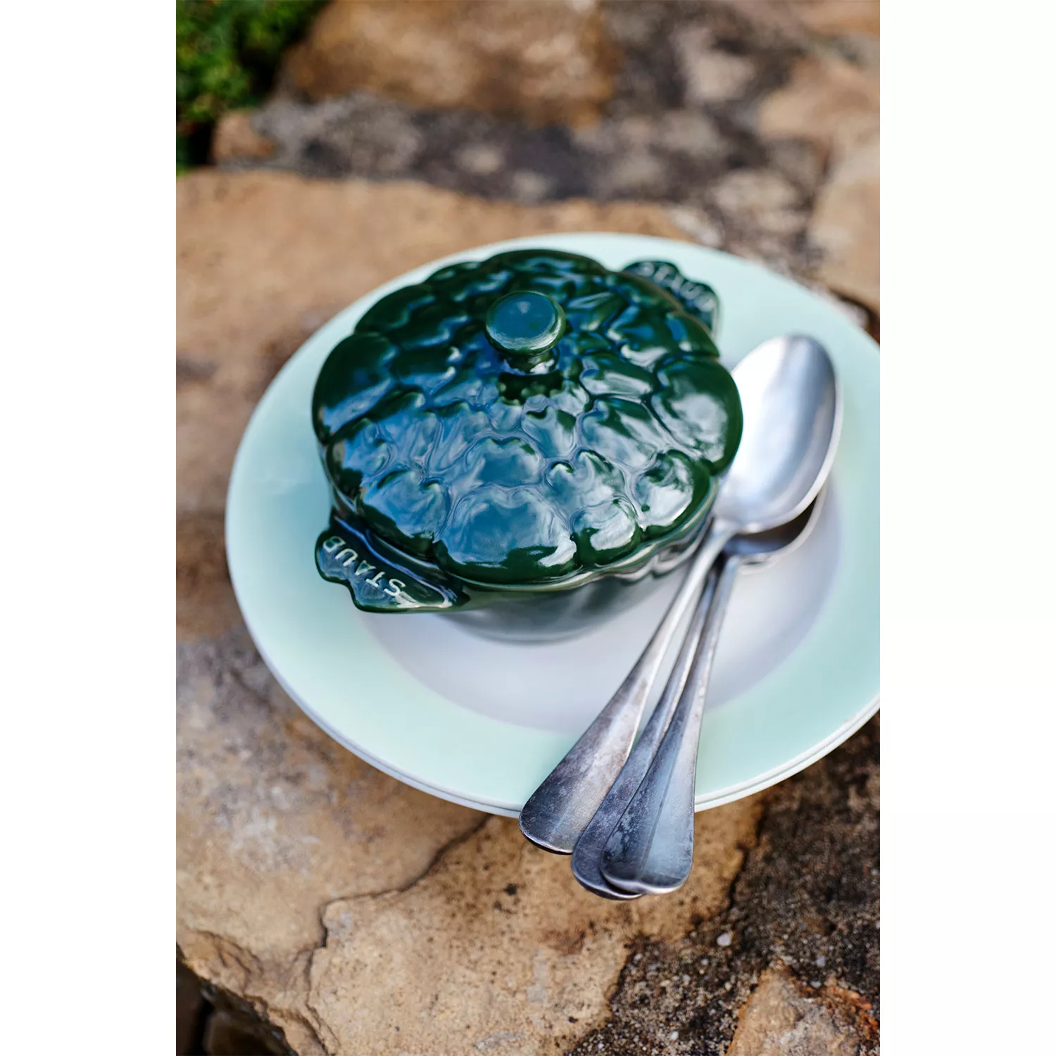 Staub Stoneware Artichoke Cocotte, 16 oz. | Sur La Table
