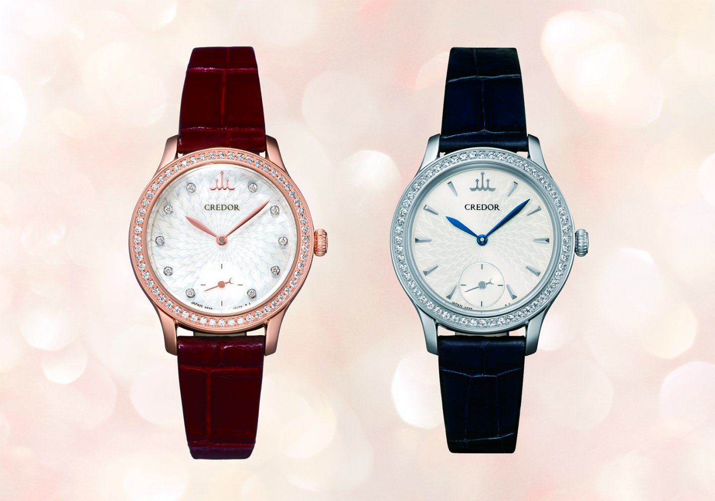 高級ウオッチブランド＜クレドール＞より、女性の手元をエレガントに