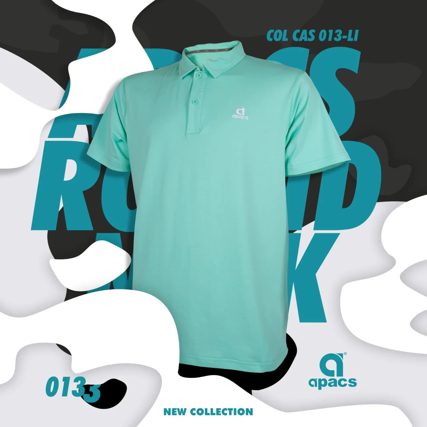 襟付き ゲームシャツ ユニセックス（CAS013-LI） | APACS JAPAN