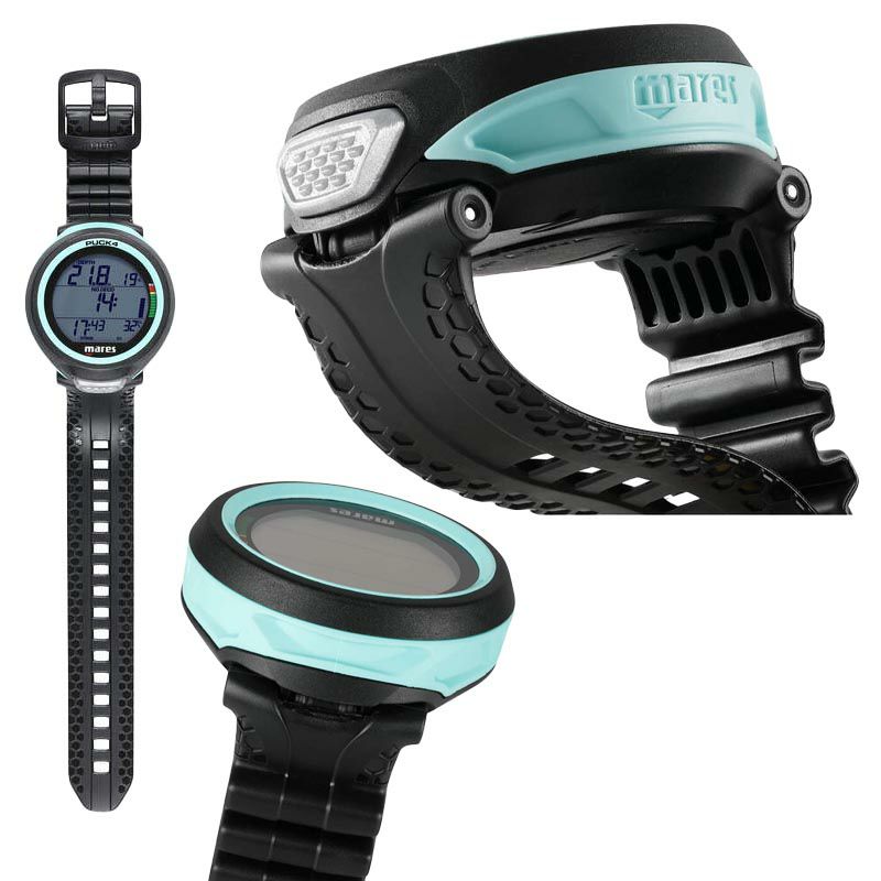 ワンボタンのシンプル操作MARES マレス パック4 ダイブコンピュータ