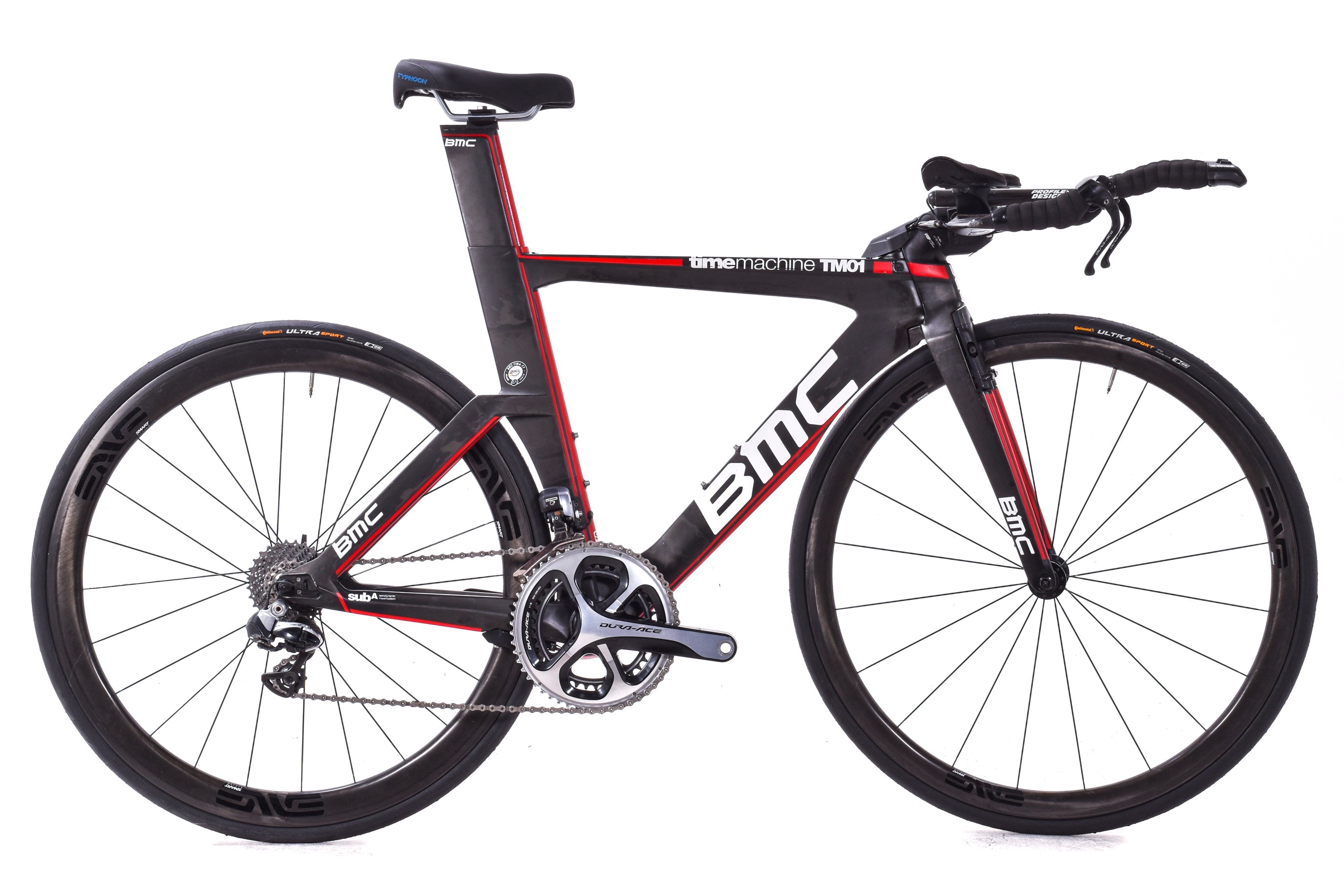 USED 2013 BMC TimeMachine TM01 Small Carbon Time Trial Bike Shimano Du