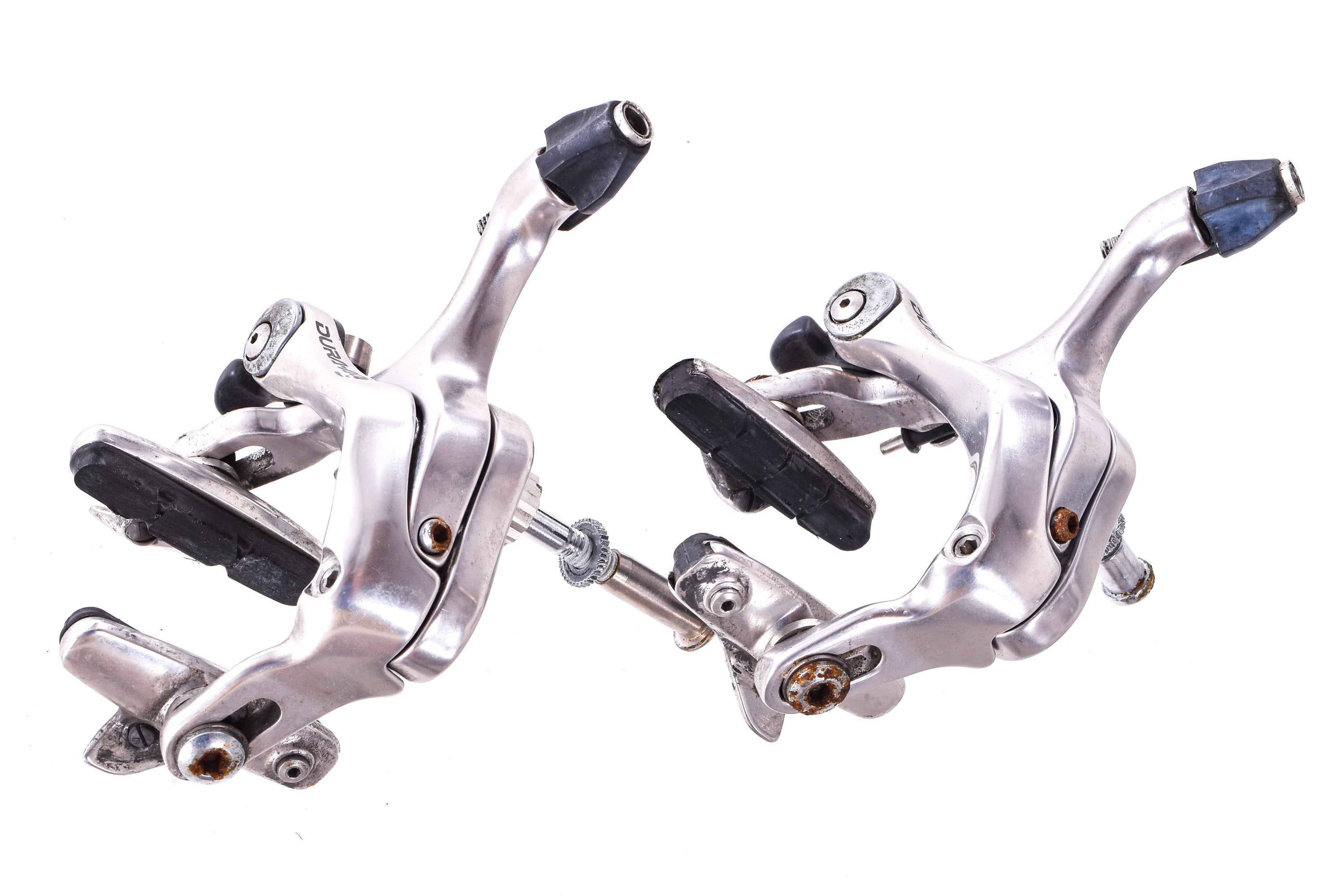 USED Shimano Dura-Ace 7800 2x10 speed Road Groupset ST, RD, FD, BR Sil