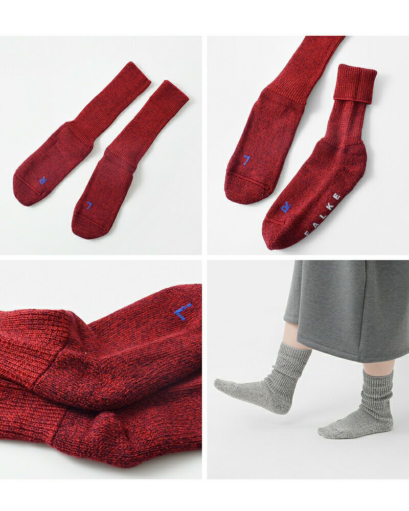 FALKE ファルケ ウールミックス ウォーキング ソックス “WALKIE” 16480