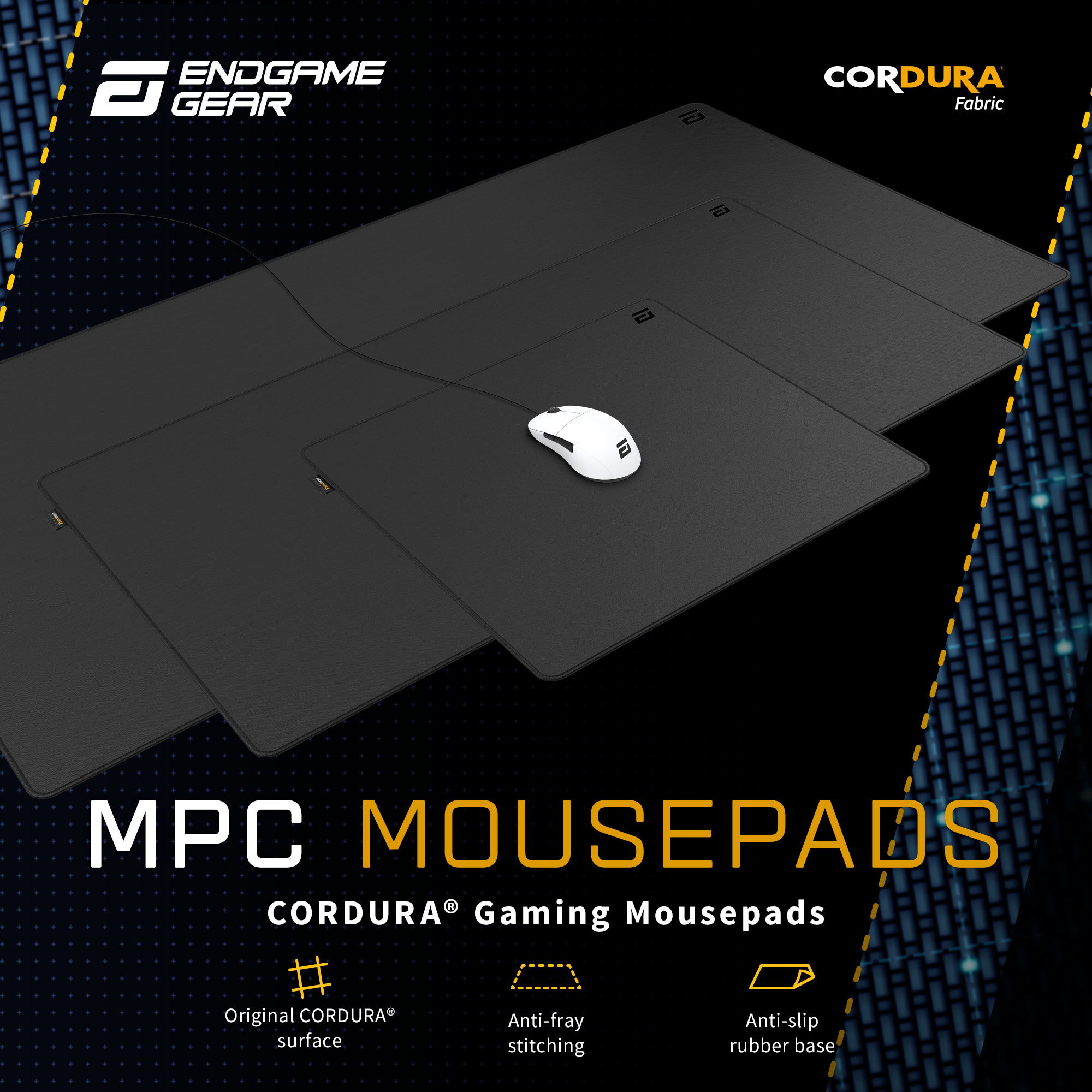 MPC CORDURA ゲーミングマウスパッド - Endgame Gear - 株式会社アーキ