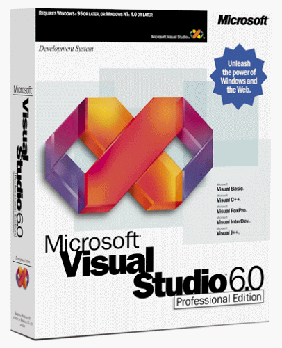 Visual Studio 6.0 Professional MSDN ISO 1999 : Microsoft : Free
