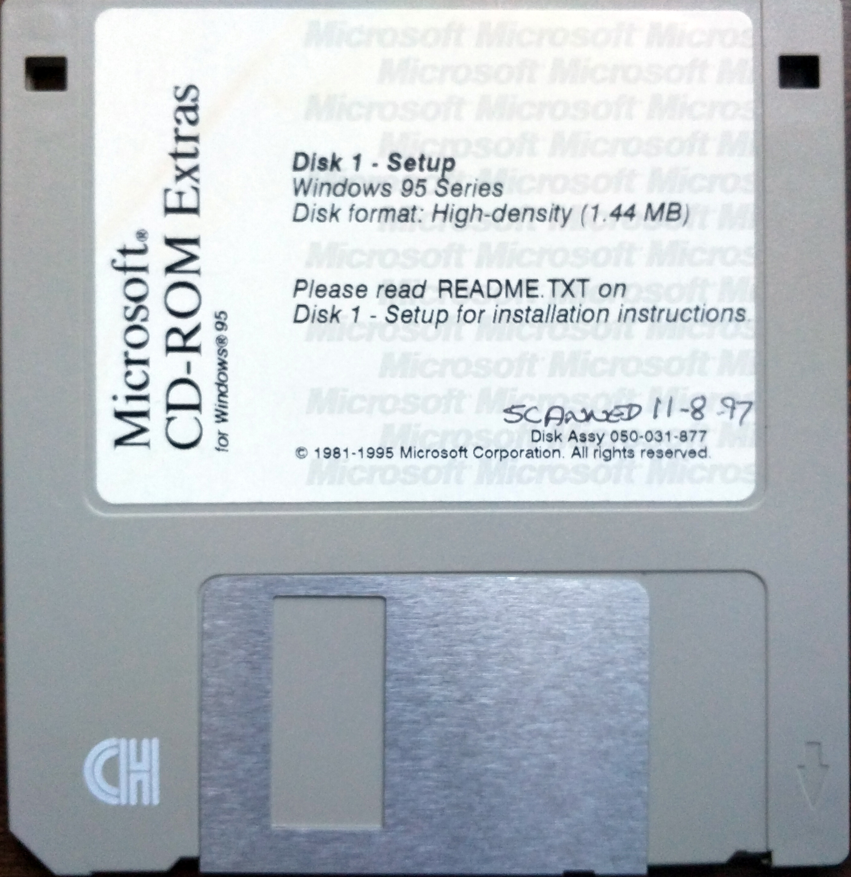 Miscrosoft CD-Rom Extras for Windows 95 : Microsoft : Free