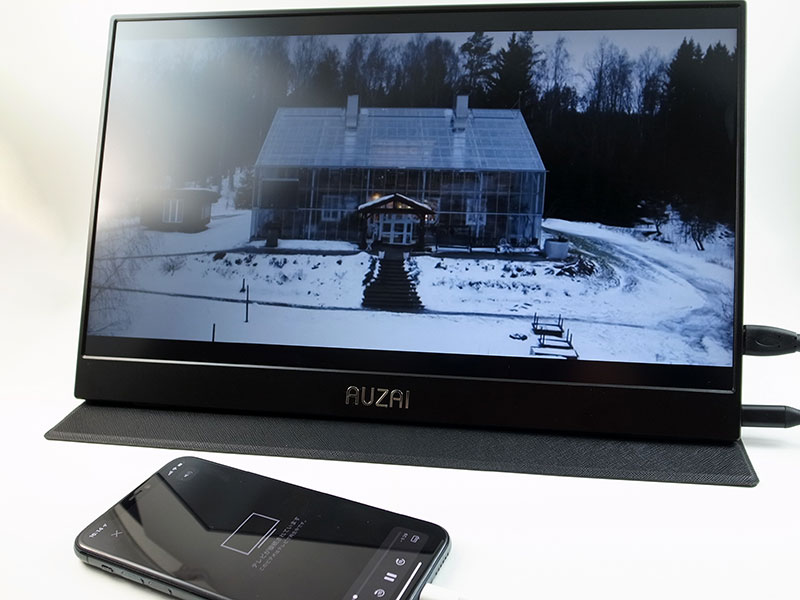 レビュー】AUZAI ポータブルモニター 15.6インチ：Apple製品とゲーム機