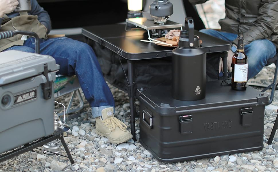 キャンプ収納革命！アルミコンテナ12選｜おしゃれで実用的なカスタム術