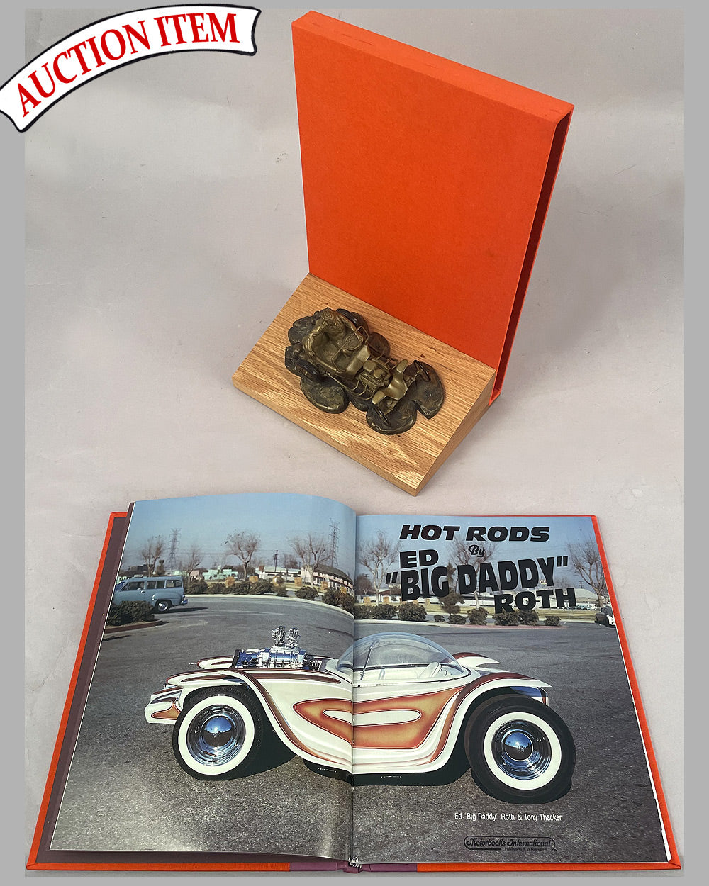 Hot Rods by Ed “Big Daddy” Roth special edition book by Ed “Big
