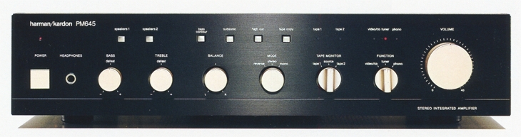 harman/kardon PM645の仕様 ハーマンカードン