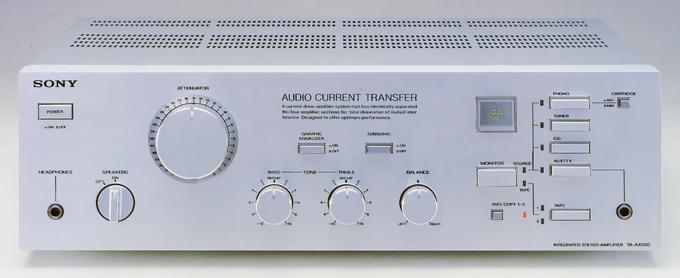 SONY TA-AX500の仕様 ソニー